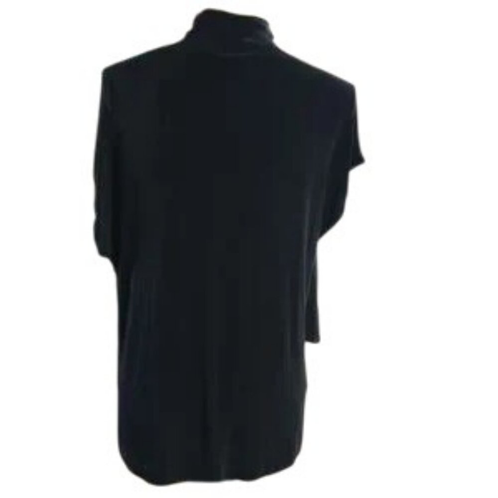 Chico's Travelers™ Mock Neck Top Size 2/Large - Picture 3 of 9